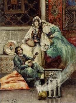 unknow artist Arab or Arabic people and life. Orientalism oil paintings 617 Spain oil painting art
